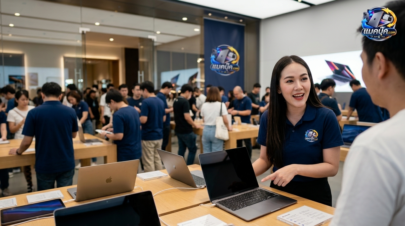 ภาพประกอบบทความ macbook air Retina 13 inch 2020 สร้างด้วย AI